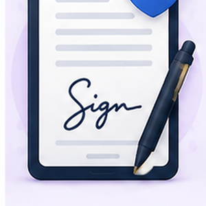Electronic Signature icon